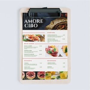 menus